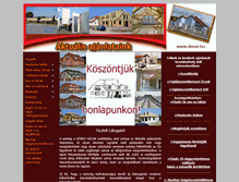 Tablet Screenshot of keszhaz.dener.hu